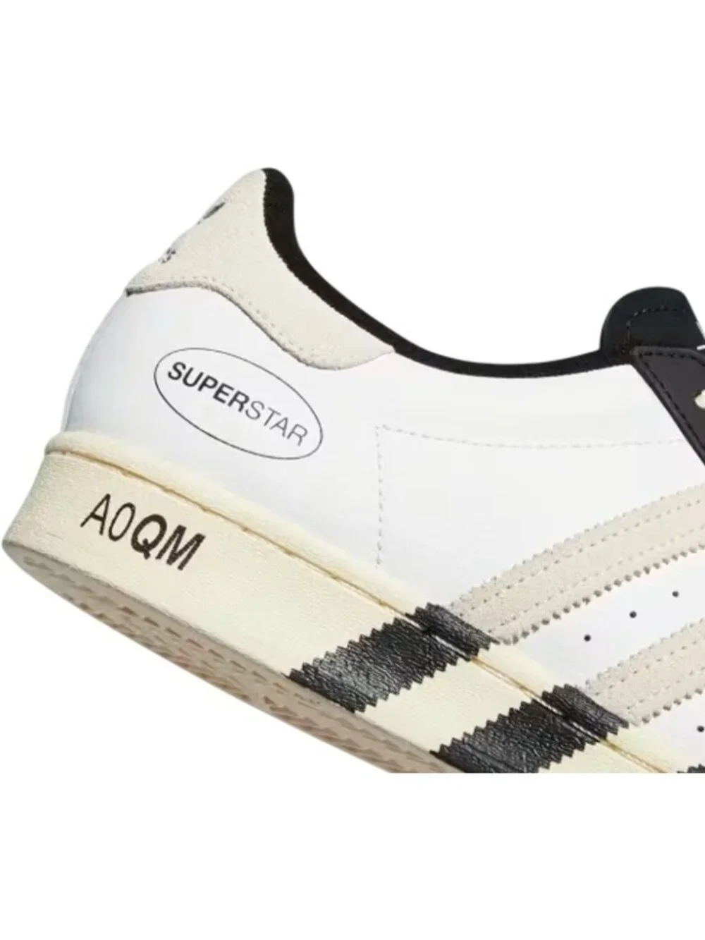 adidas Originals Superstar Size 11.5 Mens Sneakers Cream Black White GX6025 NEW